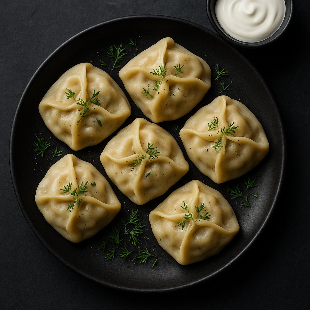 Traditional Meat Manti